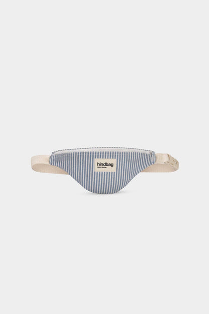 Hindbag Augustin Kinder-Gürteltasche – Blau gestreift