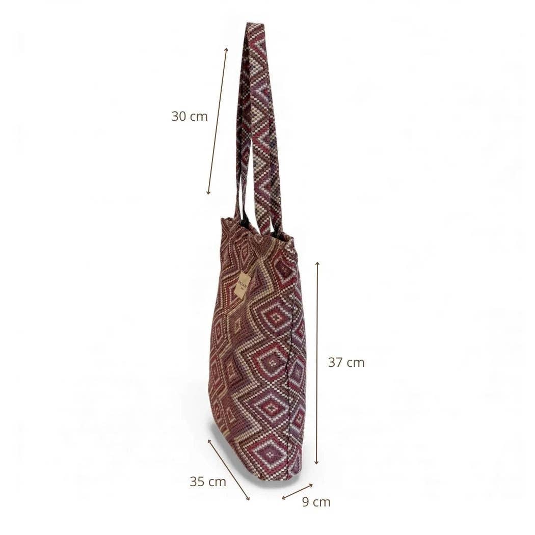 De La Mur Line Tote Bag ONDA – Bunt
