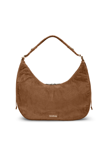 Bianca Veloursleder‑Handtasche Macchiato