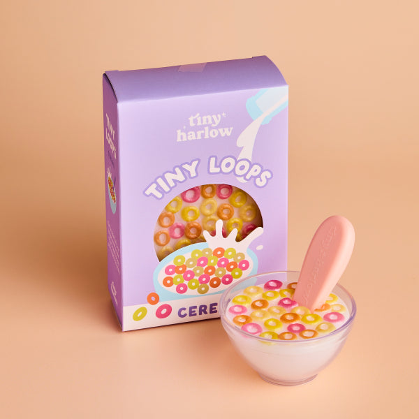 Tiny Harlow Tiny Loops Cerealien-Set für Puppen