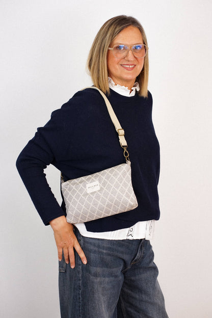 La Mur Line Clutch PANT – Beige/Taupe