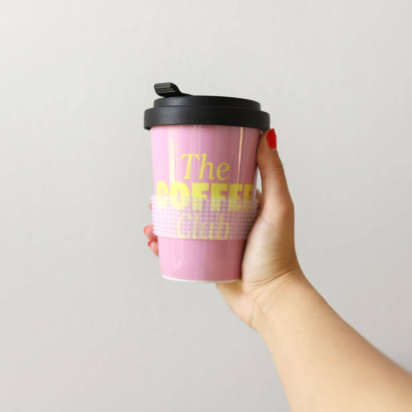 Coffee-to-go-Becher The Coffee Club – Rosa