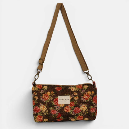 De La Mur Line Clutch PEPI – Blumenmuster