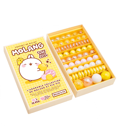 Billes & Co Großes Molang-Murmelset