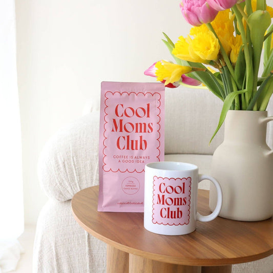Bundle Tasse & Kaffee „Cool Moms Club“