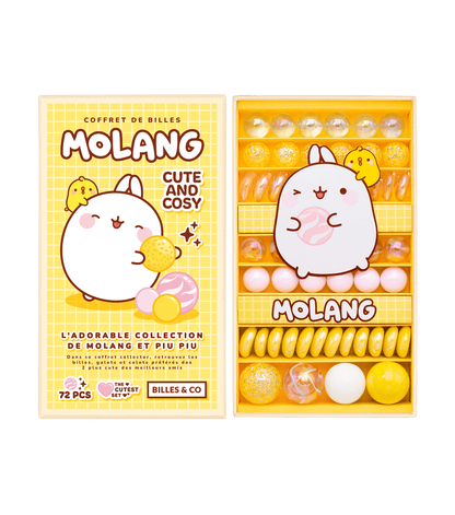 Billes & Co Großes Molang-Murmelset