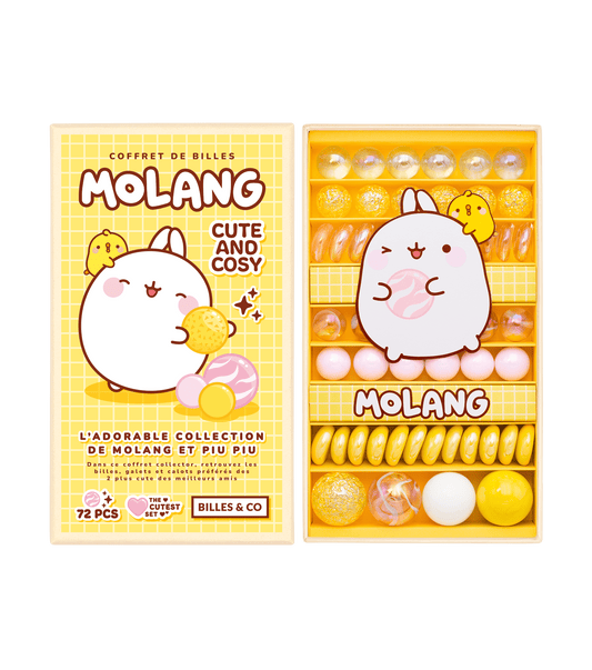 Billes & Co Großes Molang-Murmelset
