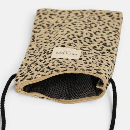 La Mur Line Handytasche Koto – Leo Beige/Schwarz