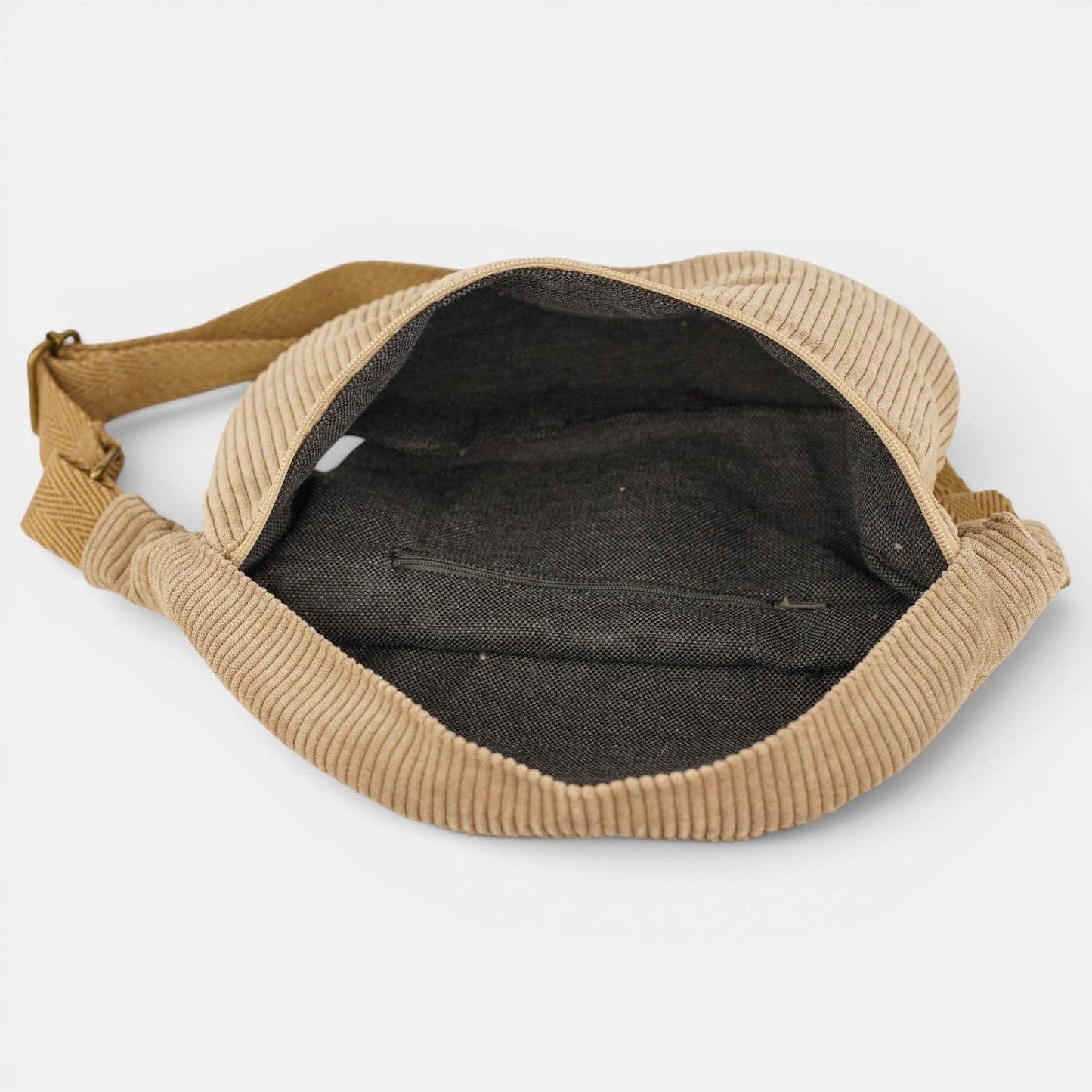 La Mur Line Gürteltasche Toast – Cord Braun