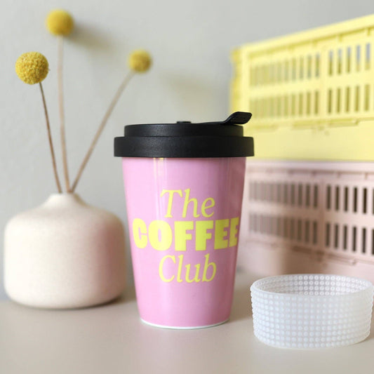 Coffee-to-go-Becher The Coffee Club – Rosa
