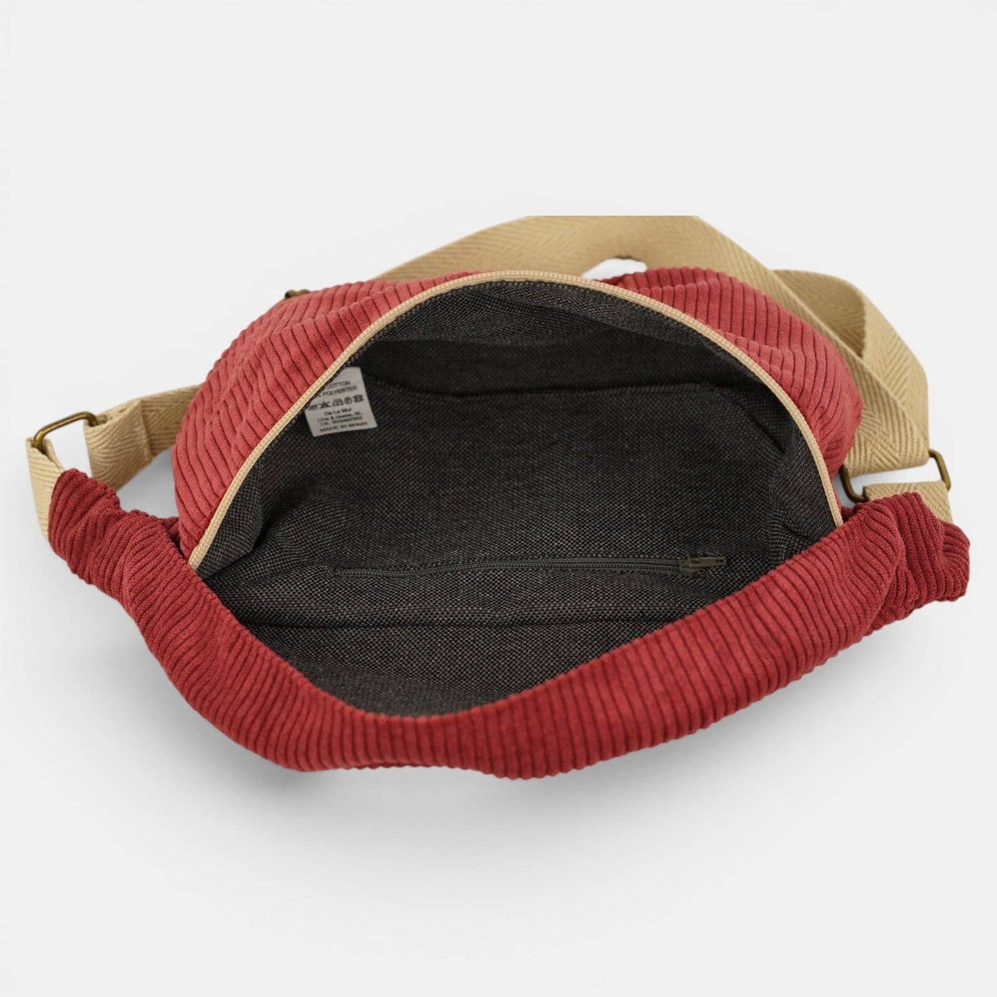 La Mur Line Gürteltasche Arde – Cord Rotbraun