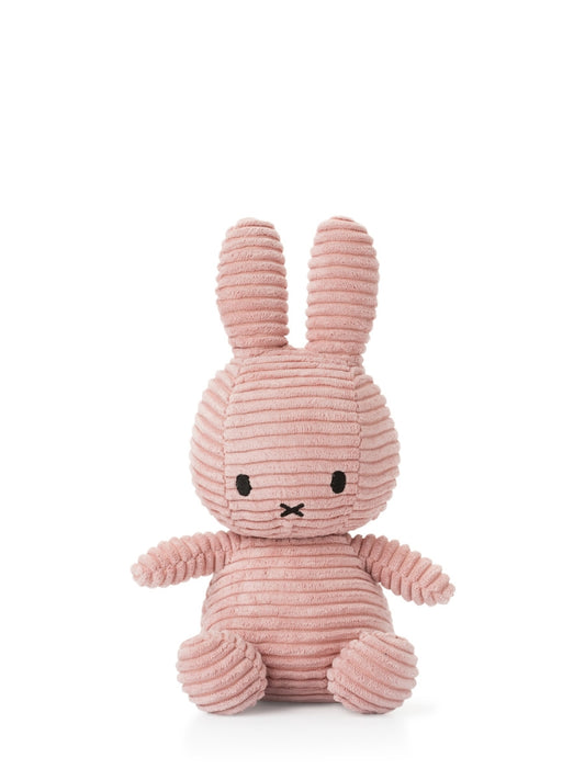 Miffy ECO Corduroy Kuscheltier – Pink, 23 cm