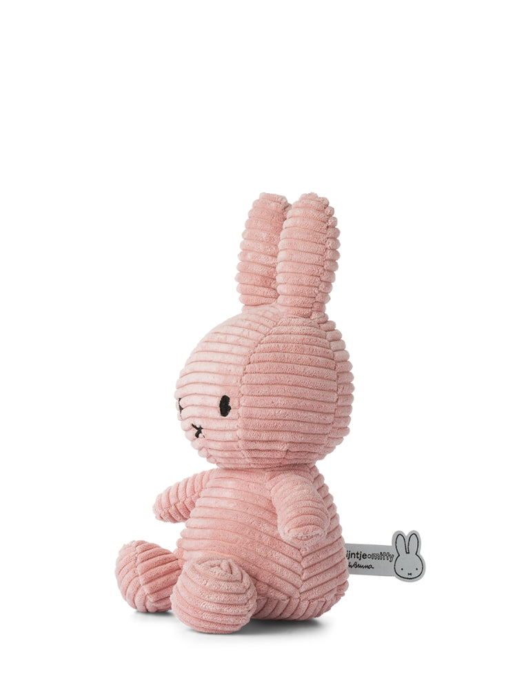 Miffy ECO Corduroy Kuscheltier – Pink, 23 cm