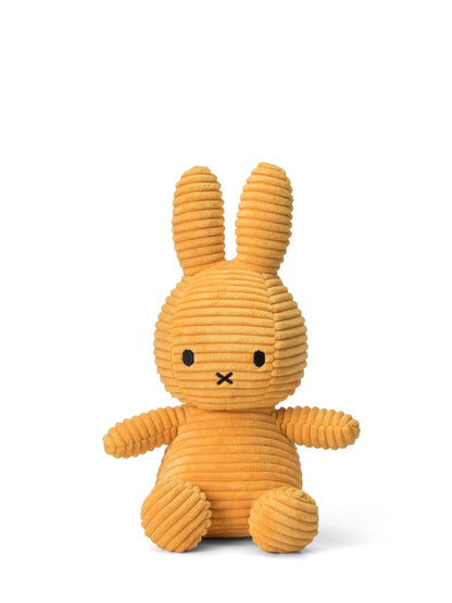 Miffy ECO Corduroy Kuscheltier – Gelb, 23 cm