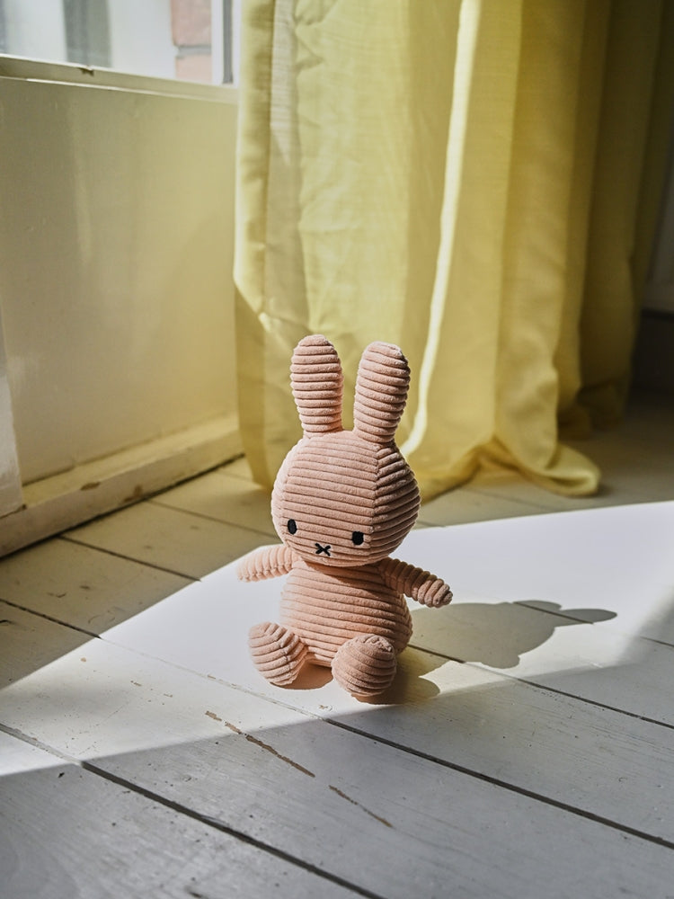 Miffy ECO Corduroy Kuscheltier – Beige, 23 cm