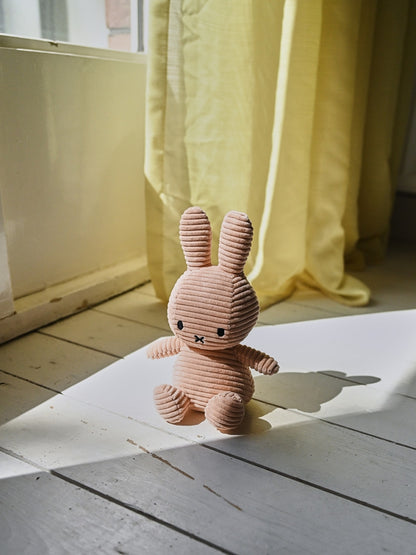 Miffy ECO Corduroy Kuscheltier – Beige, 23 cm