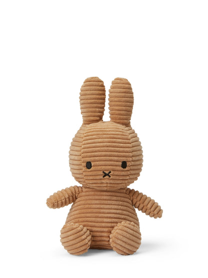 Miffy ECO Corduroy Kuscheltier – Beige, 23 cm