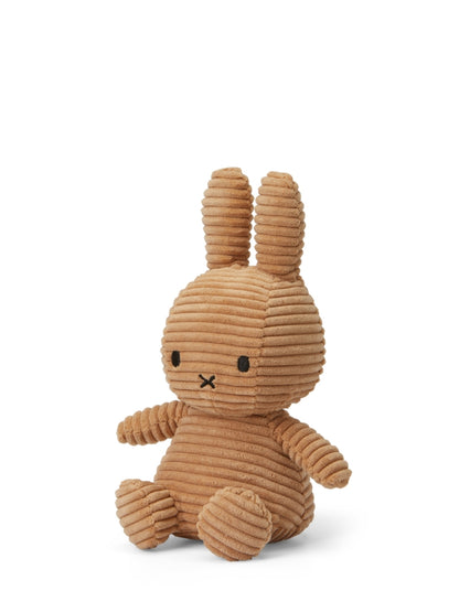 Miffy ECO Corduroy Kuscheltier – Beige, 23 cm