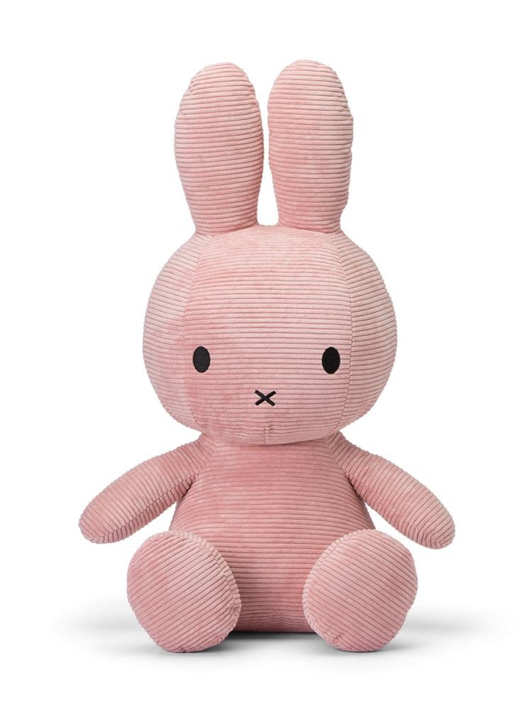 Miffy ECO Corduroy Kuscheltier XXL – Pink, 70 cm