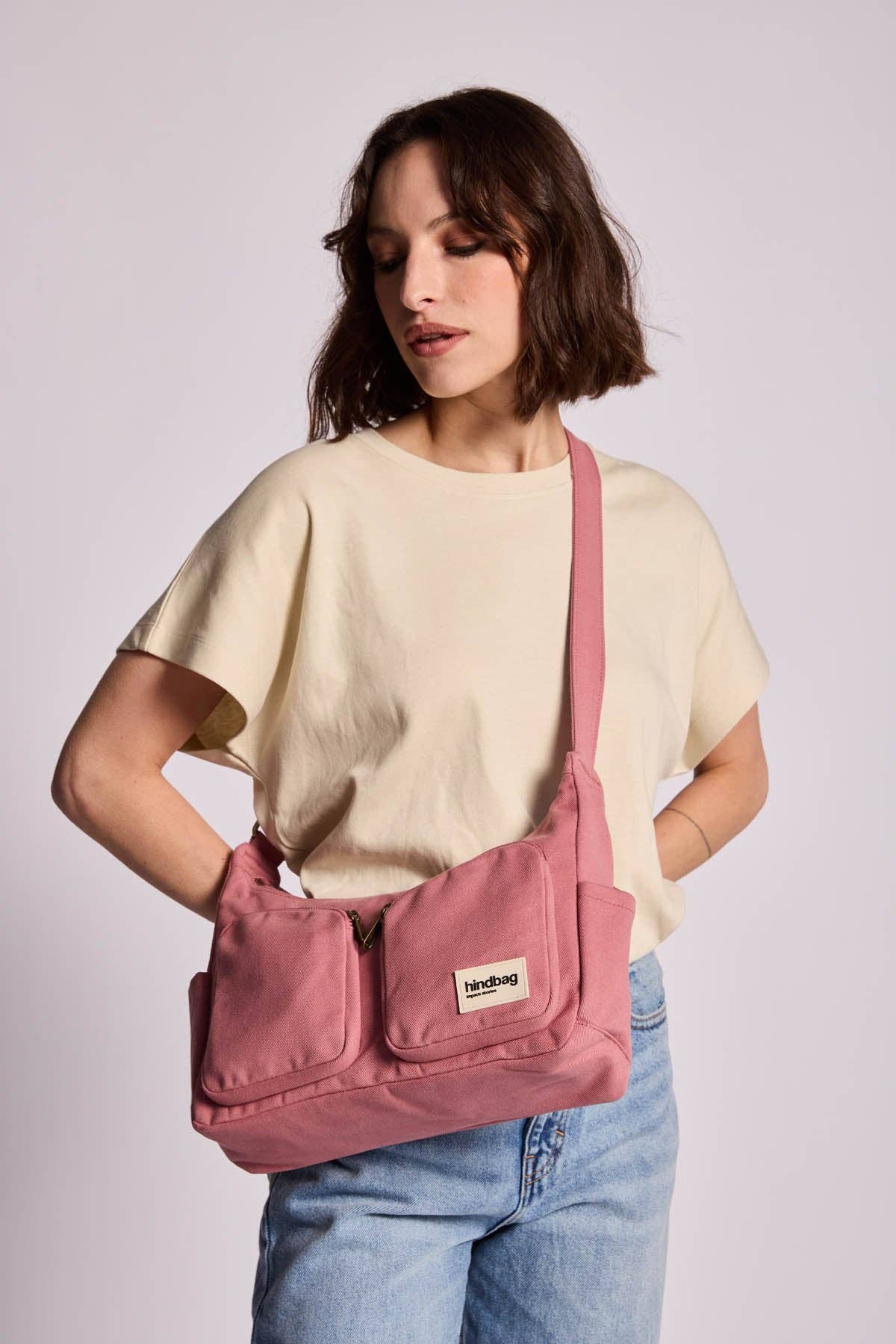 Hindbag Emile Umhängetasche – Blush Rosa