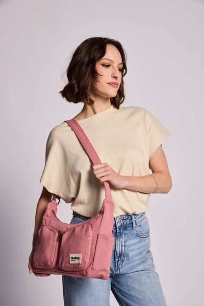 Hindbag Emile Umhängetasche – Blush Rosa
