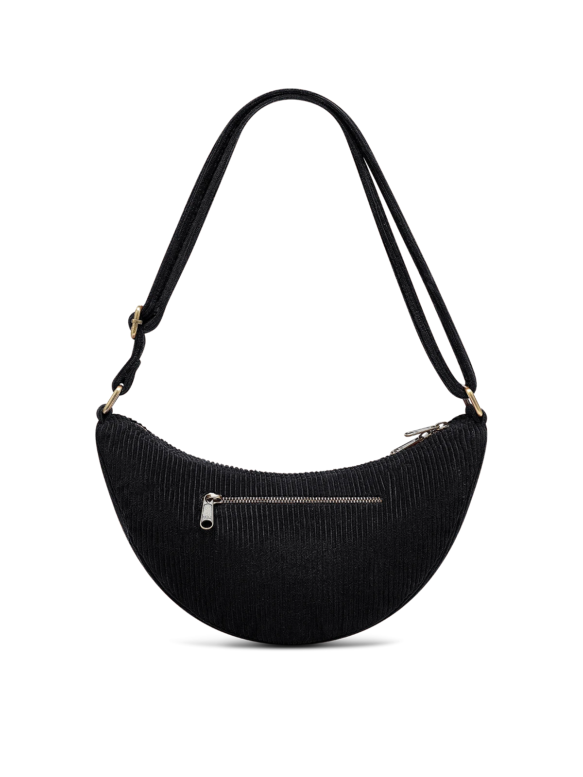 Hindbag Halbmondtasche Andrea Cord – Schwarz