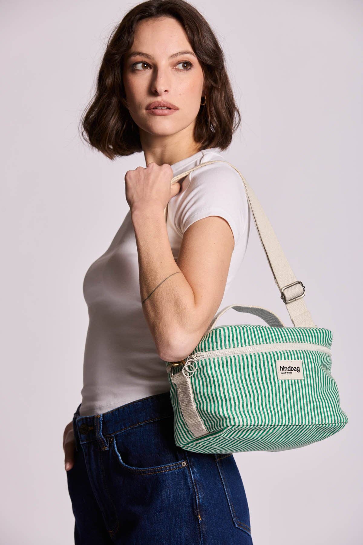 Lunch Bag Igor – Green Stripes