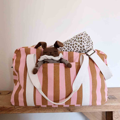Rose in April Schal BIANCA – Mini Leopard Greige