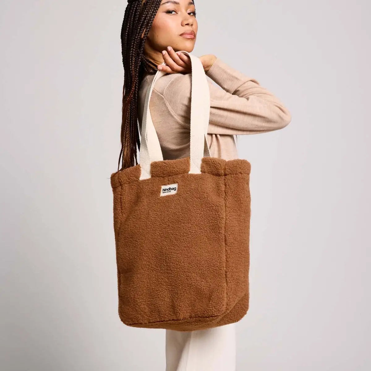 Hindbag Paul Teddy Tote Bag – Braun