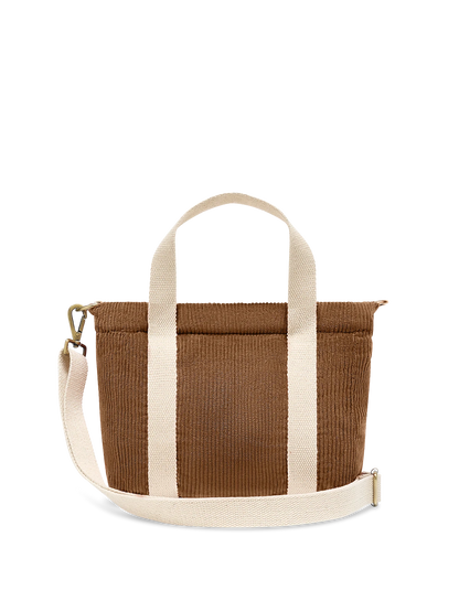 Mini-Shopper Louise Velours Macchiato