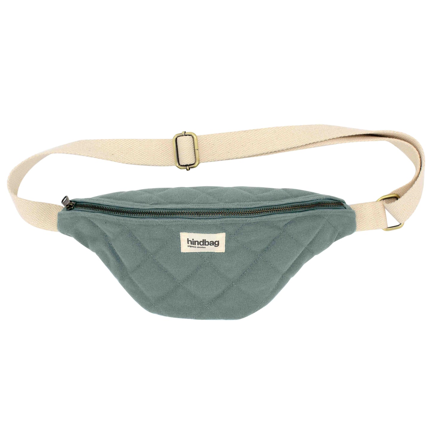 Hindbag Olivia Gürteltasche gesteppt – Salbeigrün