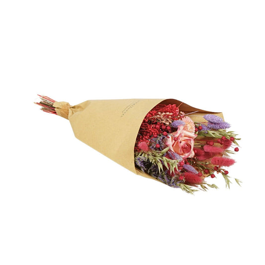 Trockenblumenstrauß Red Romance – 35 cm