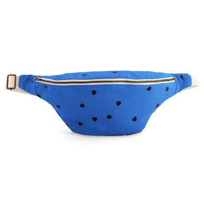 Rose in April Bauchtasche HEART – Greek Blue