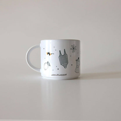 Bundle Tasse & Kaffee „La vie“ – Ganze Bohne, 250 g