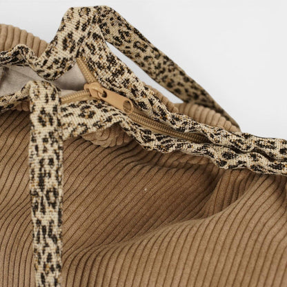 La Mur Line Shopper Toast – Cord Braun/Leo