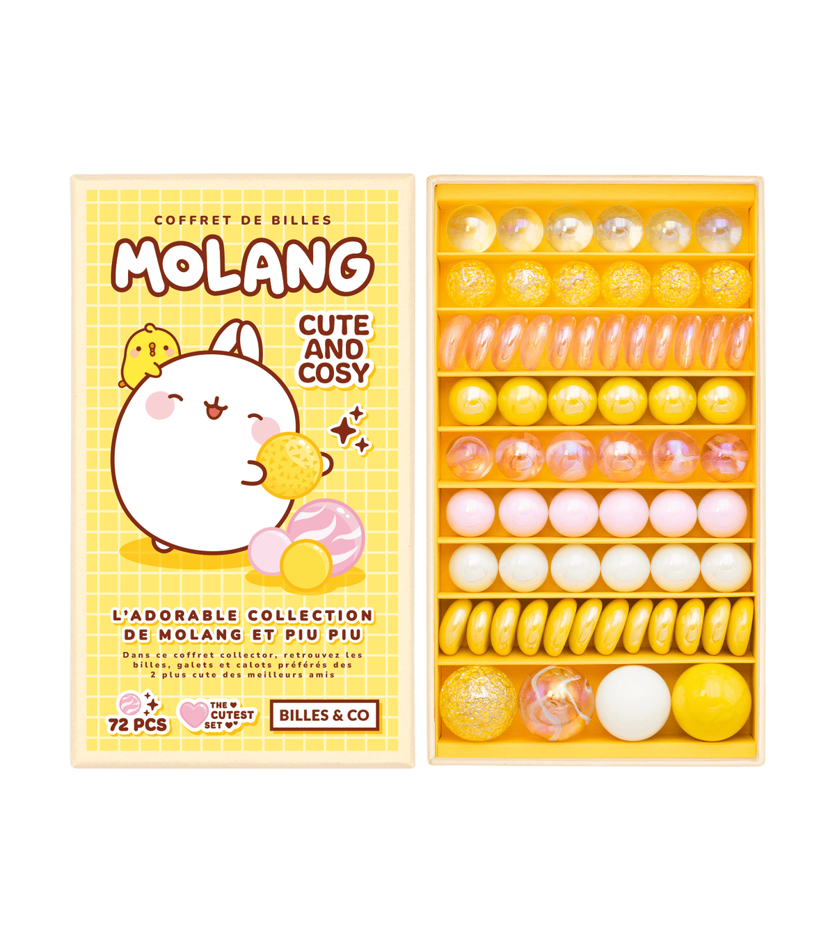 Billes & Co Großes Molang-Murmelset