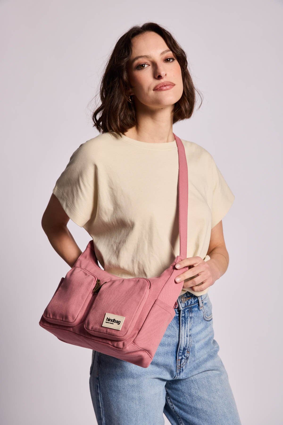 Hindbag Emile Umhängetasche – Blush Rosa