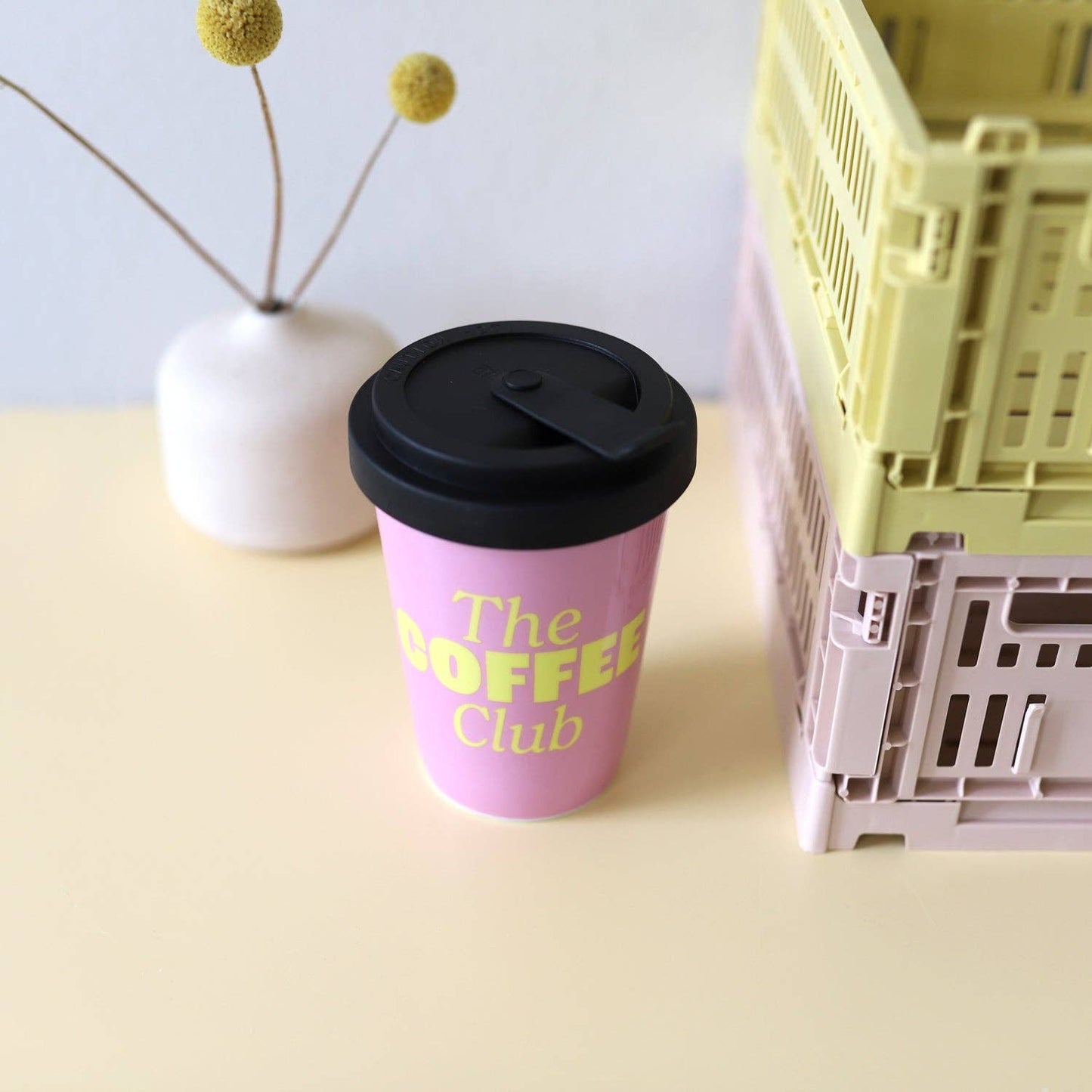 Coffee-to-go-Becher The Coffee Club – Rosa