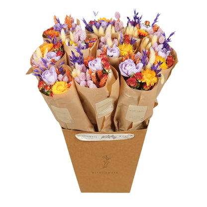 Trockenblumenstrauß Herbststimmung – 50 cm