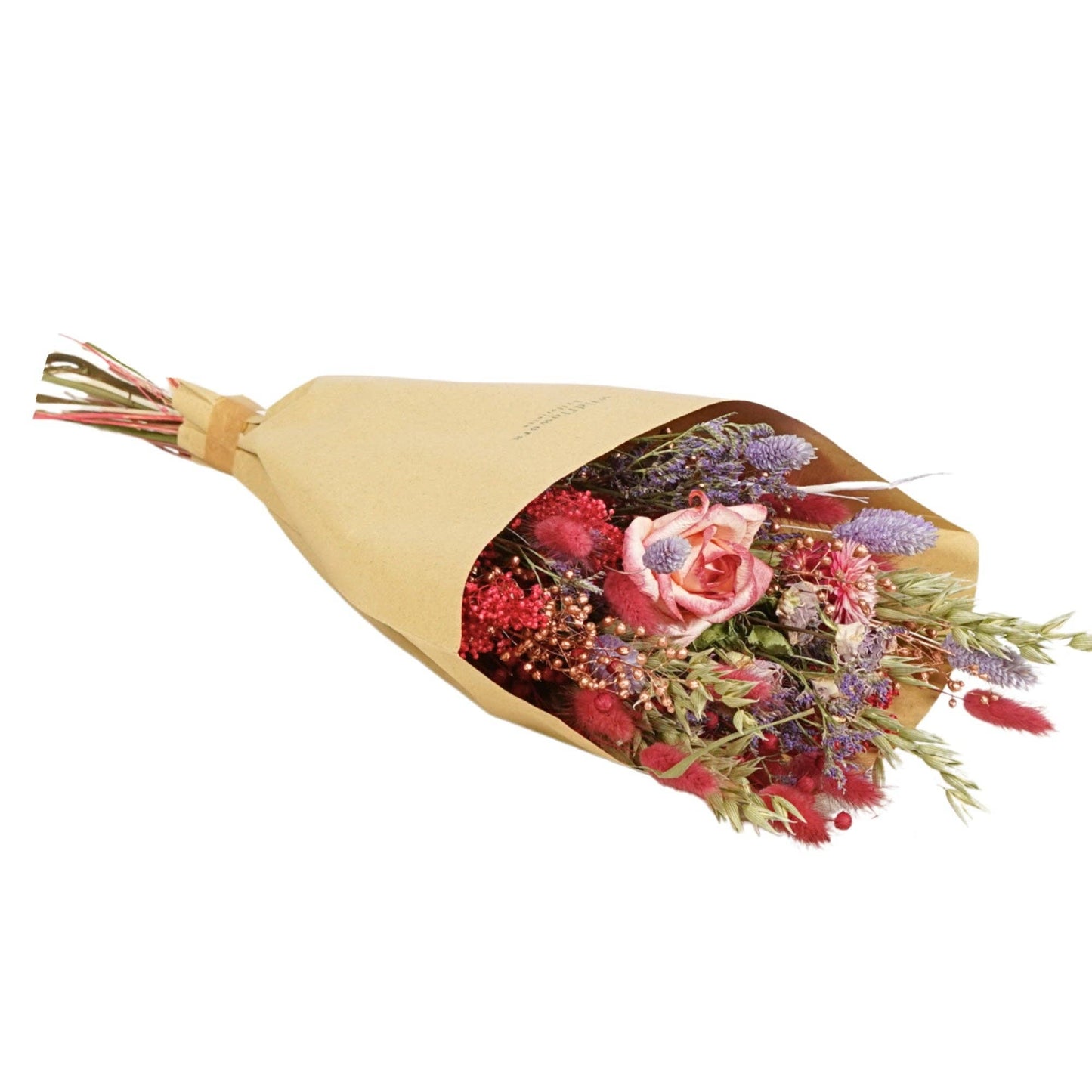 Trockenblumenstrauß Red Romance – 35 cm