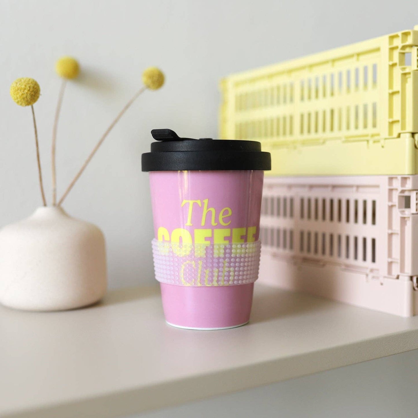 Coffee-to-go-Becher The Coffee Club – Rosa