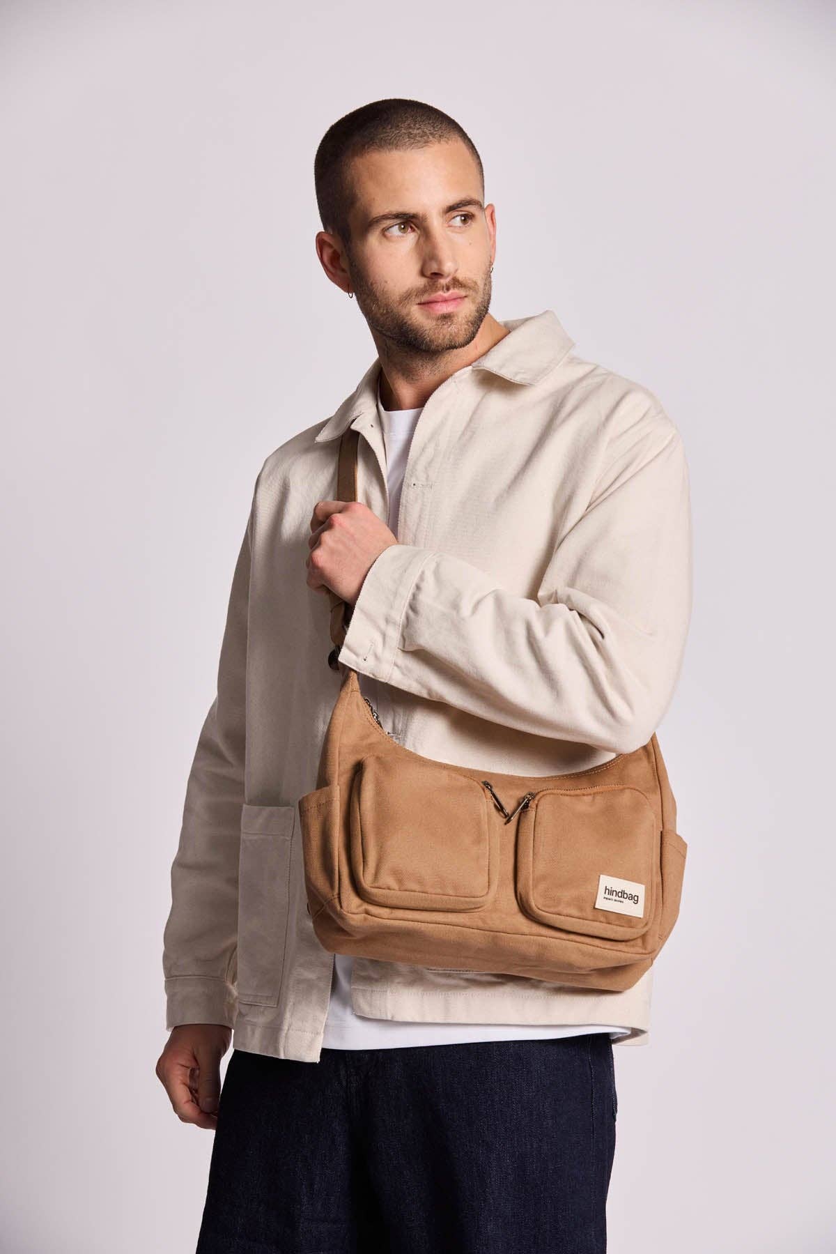 Hindbag Emile Umhängetasche – Zimt