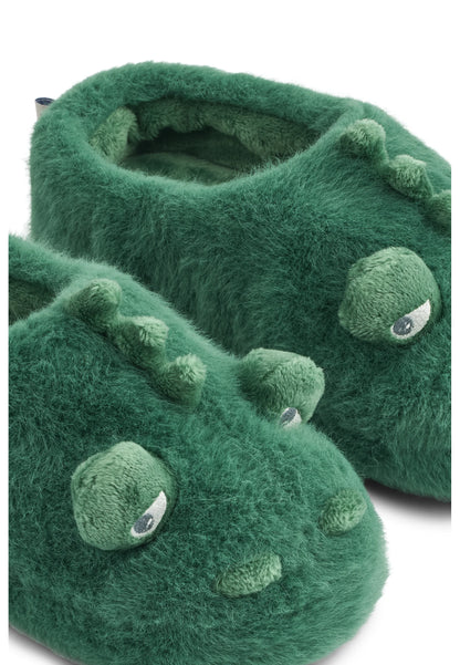 LIEWOOD Aviaja Crocodile Hausschuhe – Garden Green