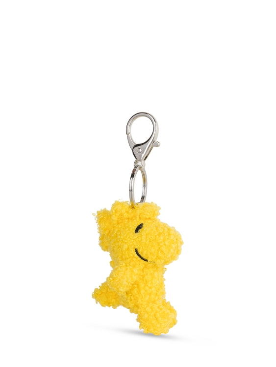 Bon Ton Toys Peanuts Woodstock ECO Schlüsselanhänger – Tiny Teddy Gelb, 7 cm