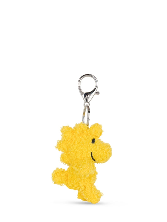 Bon Ton Toys Peanuts Woodstock ECO Schlüsselanhänger – Tiny Teddy Gelb, 7 cm