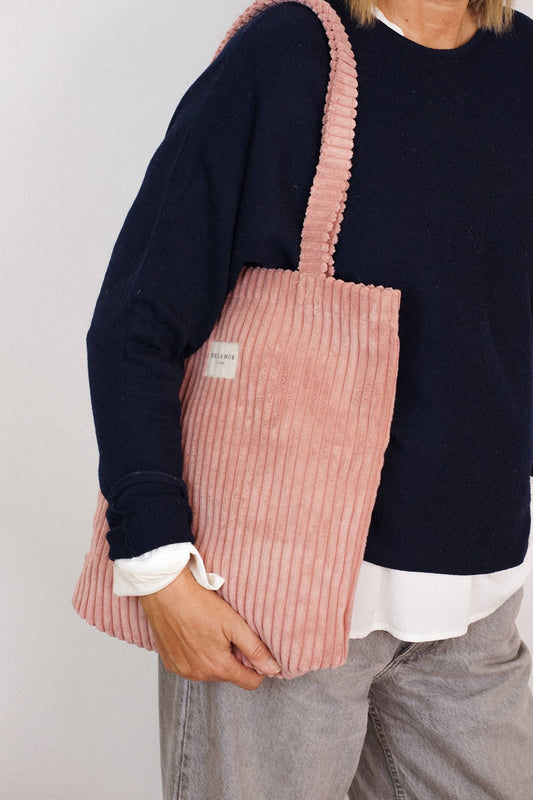 La Mur Line Tote Bag Crepe – Cord Altrosa