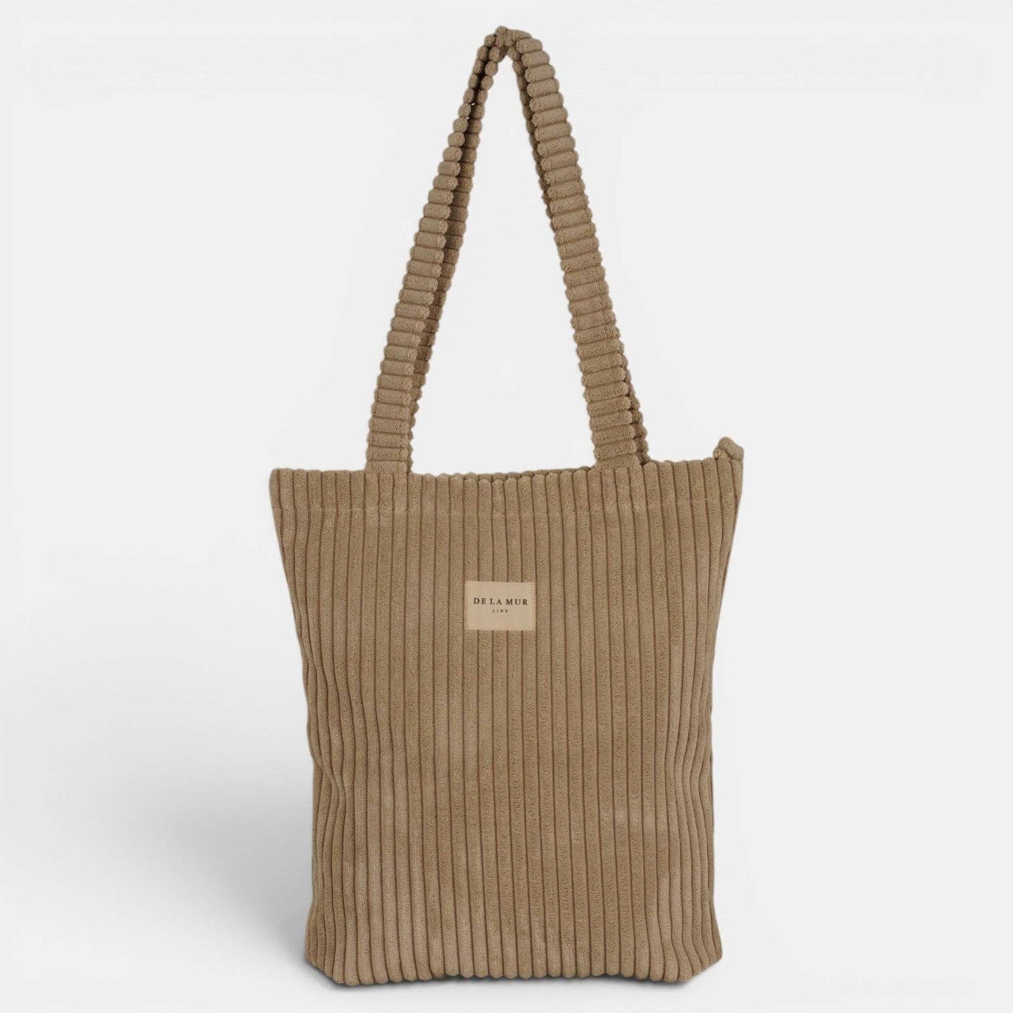 La Mur Line Tote Bag Moka – Cord Beige