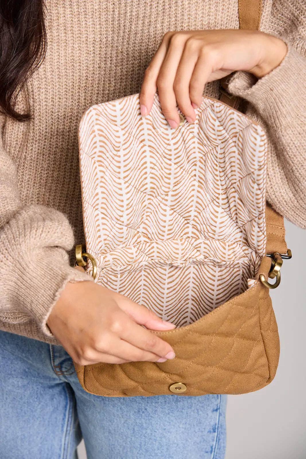 Hindbag Margault Senfgelb