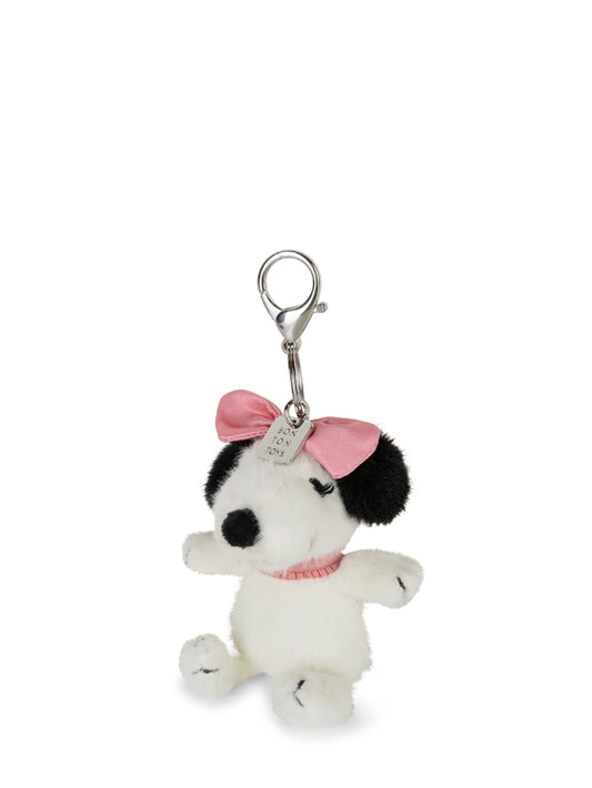 Bon Ton Toys Peanuts Lucky Belle Schlüsselanhänger – Fuzzy Cream, 10 cm