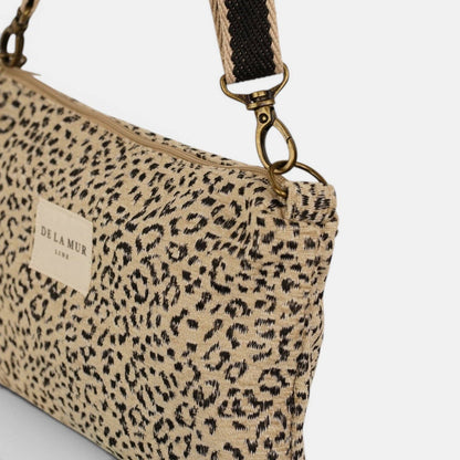 De La Mur Line Clutch KOTO – Leo Beige/Schwarz